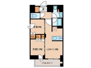 J.GRAN Court 品川西大井EASTの物件間取画像